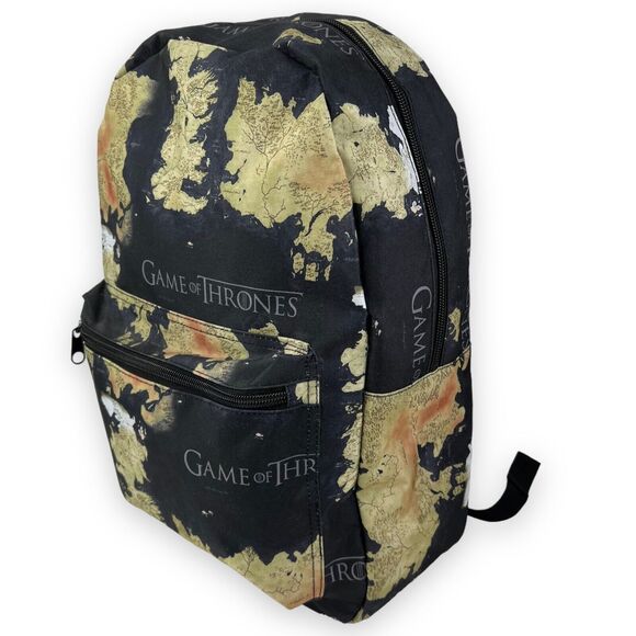 OFFICIAL Game of Thrones Map 16.5" Backpack School Book Bag Teen 14+ GOT Fantasy - Picture 12 of 16